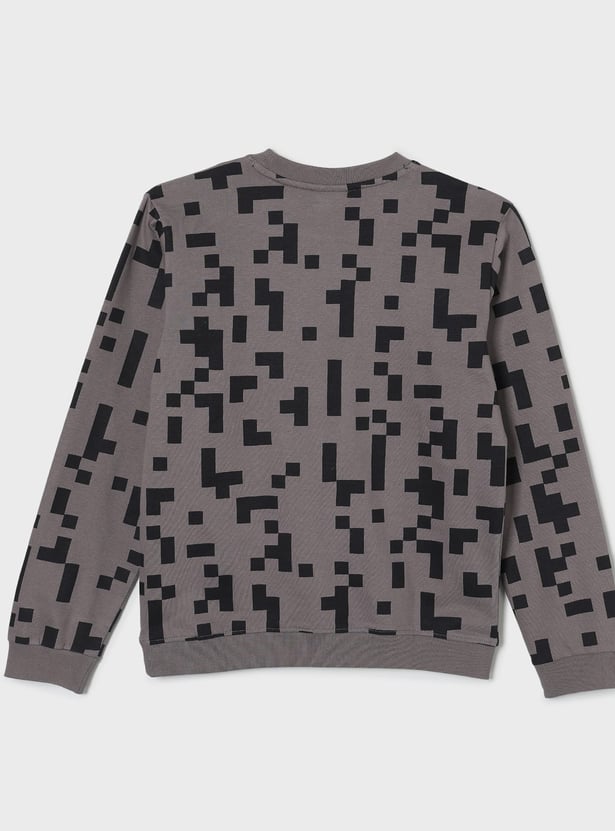 FAME FOREVER Boys Embellished Sweatshirt