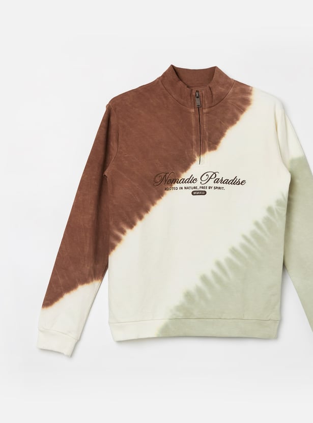 FAME FOREVER Boys Tie & Dye Sweatshirt
