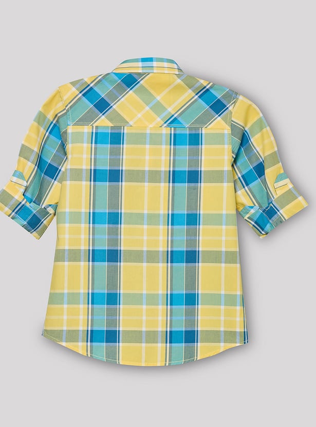 RUFF KIDS Boys Checked Shirt