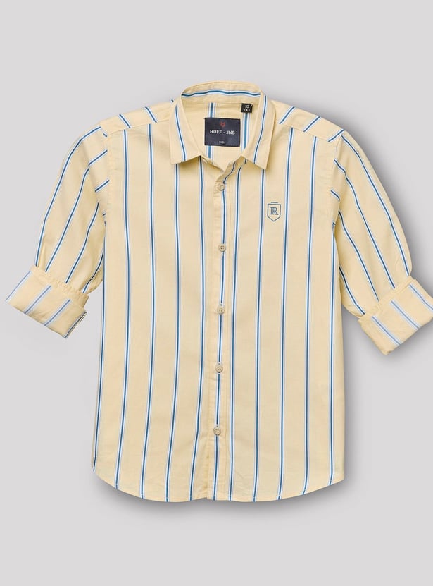 RUFF KIDS Boys Striped Shirt