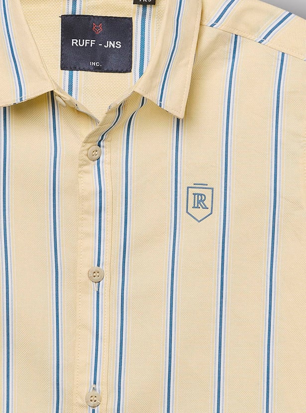 RUFF KIDS Boys Striped Shirt