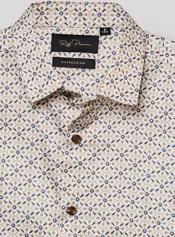 RUFF KIDS Boys Printed Shirt