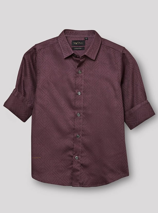 RUFF KIDS Boys Patterned Shirt