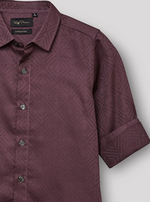 RUFF KIDS Boys Patterned Shirt
