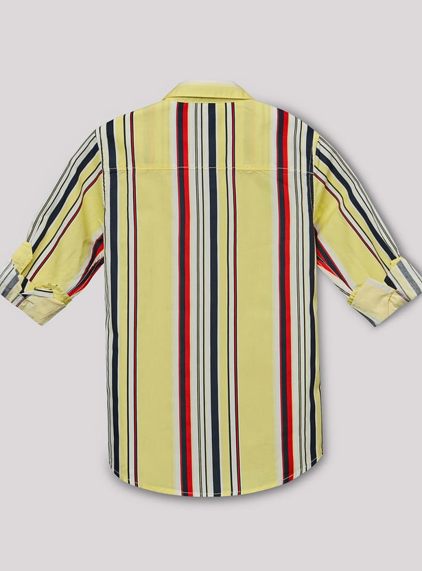 RUFF KIDS Boys Striped Shirt