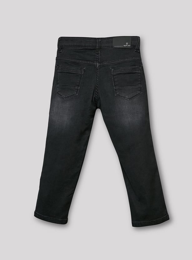 RUFF KIDS Boys Washed Straight Fit Jeans