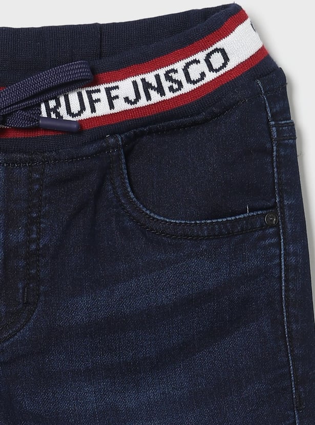 RUFF KIDS Boys Washed Straight Fit Jeans