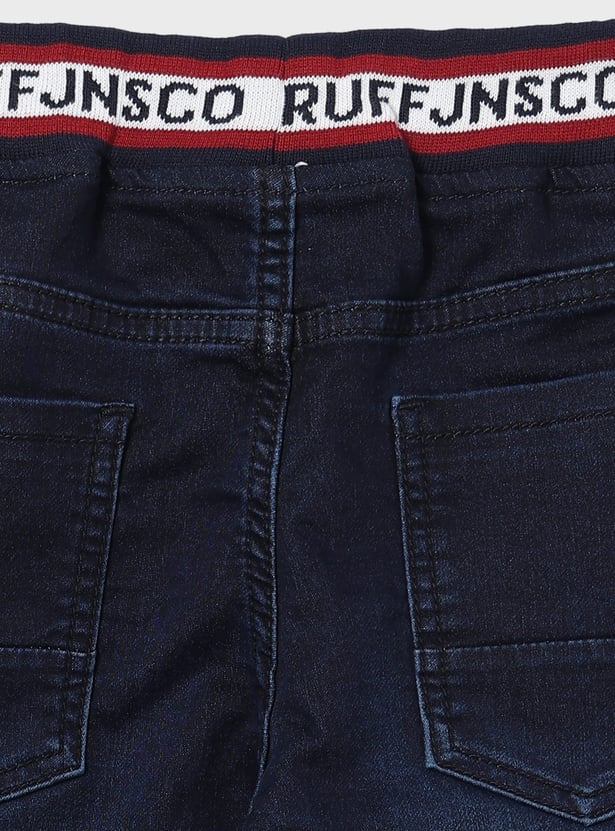 RUFF KIDS Boys Washed Straight Fit Jeans