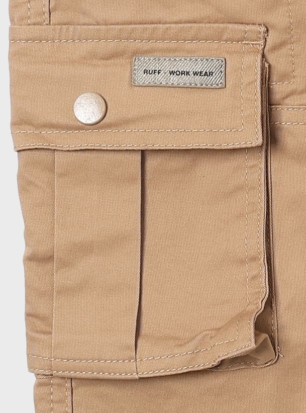 RUFF KIDS Boys Solid Cargos