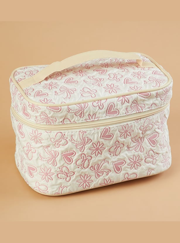 GINGER Embroidered Vanity Pouch