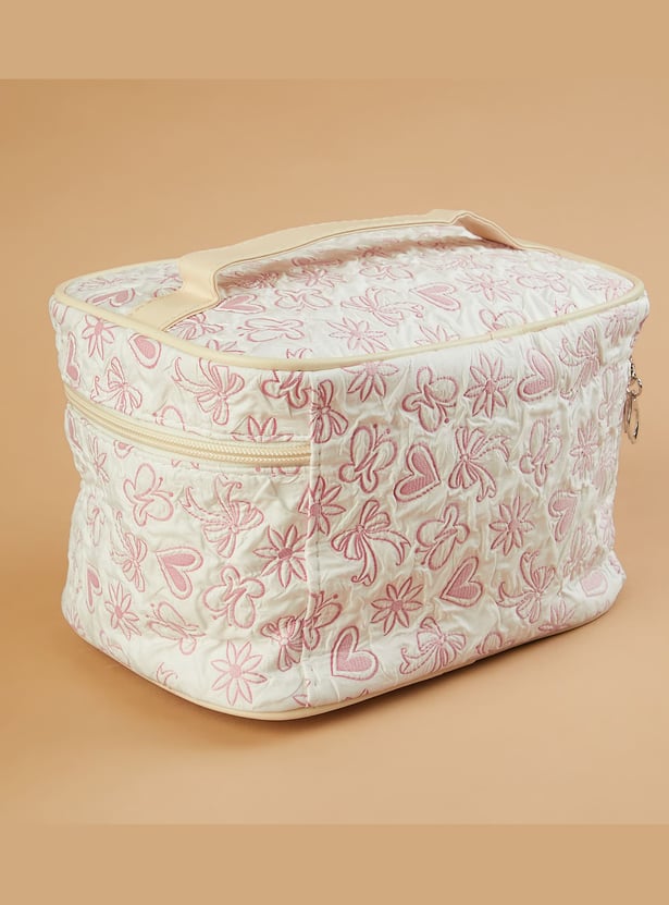 GINGER Embroidered Vanity Pouch