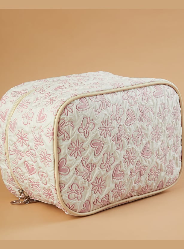 GINGER Embroidered Vanity Pouch