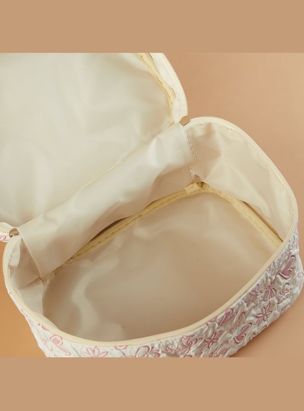 GINGER Embroidered Vanity Pouch