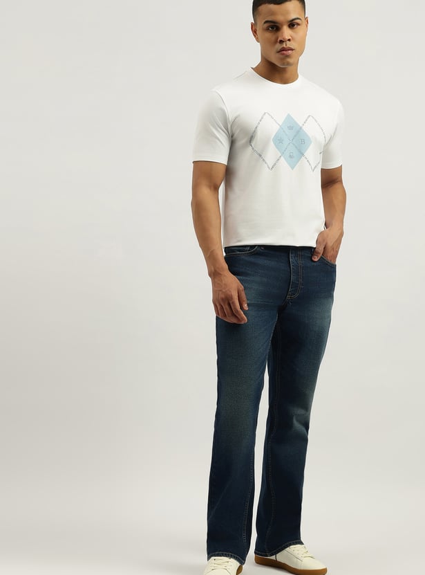 UNITED COLORS OF BENETTON Washed Regular Fit Jeans