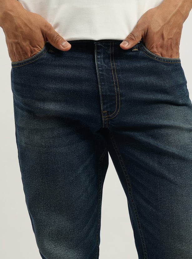 UNITED COLORS OF BENETTON Washed Regular Fit Jeans