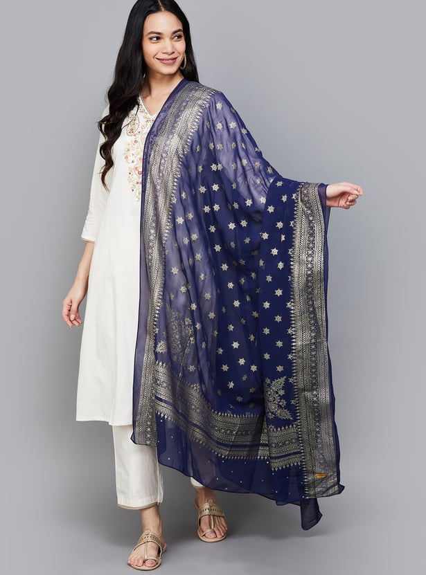 AURELIA Foil Print Dupatta