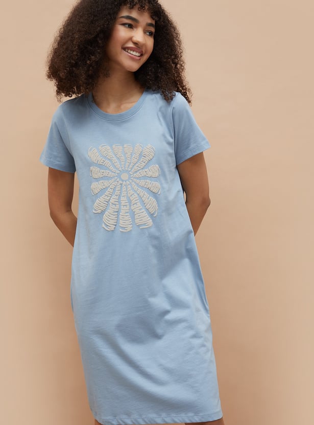 GINGER Embossed Night Dress