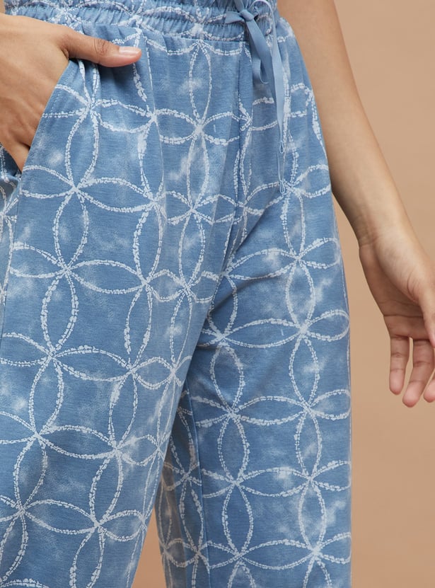 GINGER Printed T-shirt with Pyjama