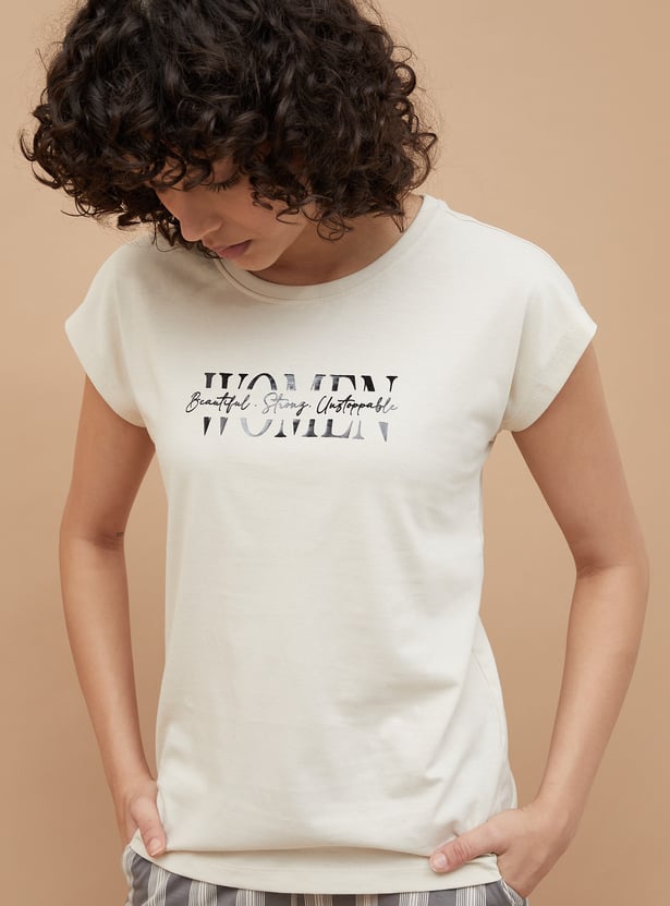 GINGER Printed Lounge T-shirt