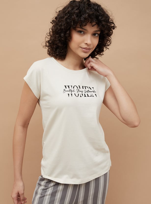 GINGER Printed Lounge T-shirt