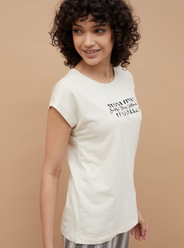 GINGER Printed Lounge T-shirt