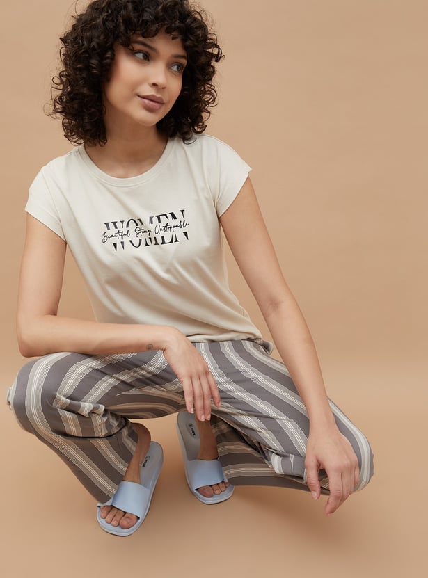 GINGER Printed Lounge T-shirt
