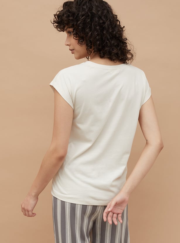 GINGER Printed Lounge T-shirt