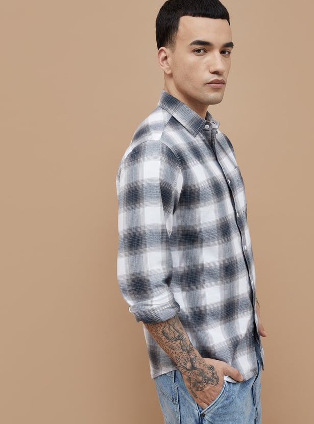 FORCA Checked Regular Fit Shirt
