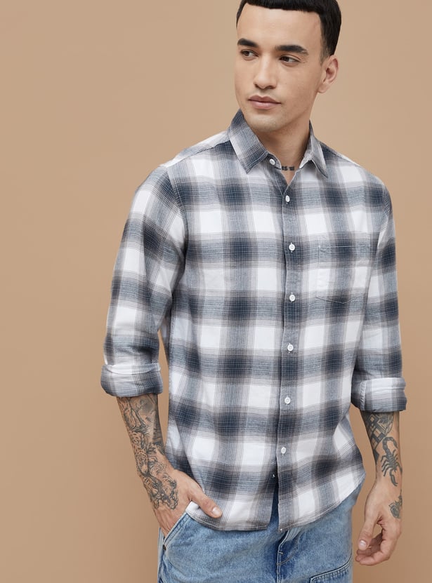 FORCA Checked Regular Fit Shirt