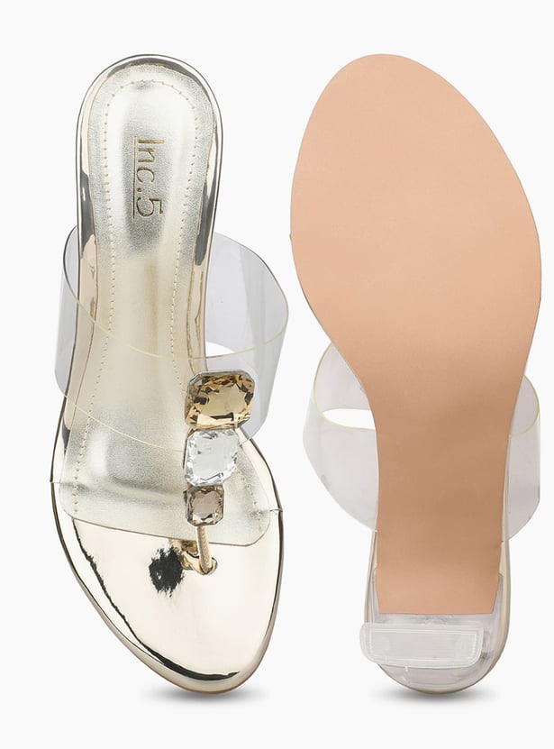 INC.5 Slip On Block Heels