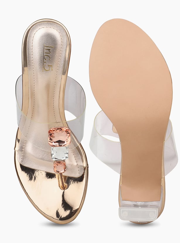 INC.5 Slip On Block Heels