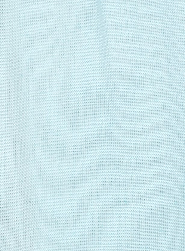 W Textured Straight Pants
