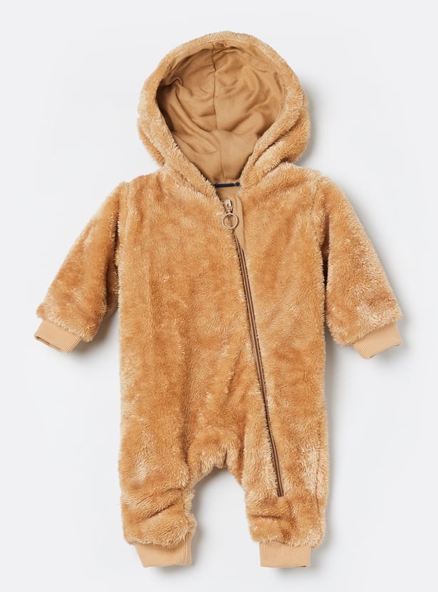 JUNIOR BABY Girls Teddy Sleepsuit