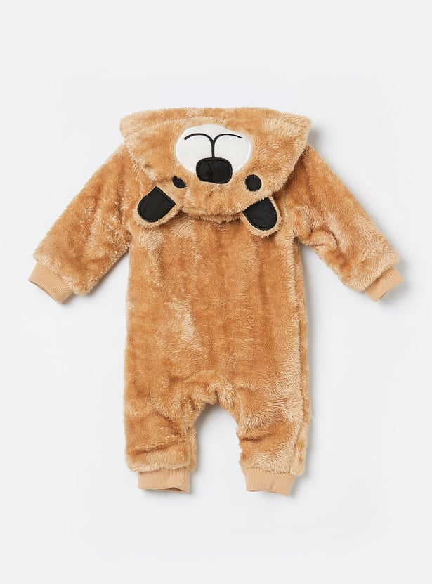 JUNIOR BABY Girls Teddy Sleepsuit