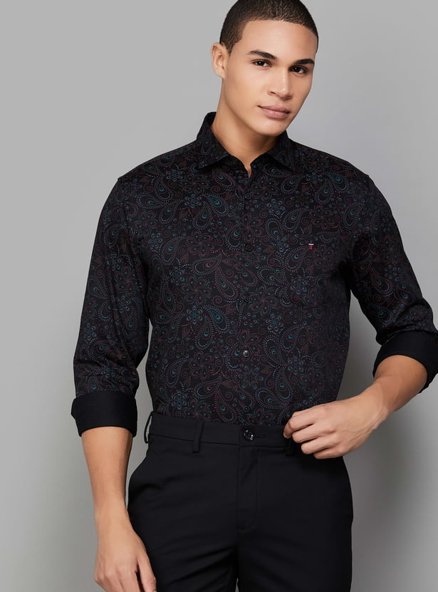 LP SPORT Paisley Printed Slim Fit Shirt