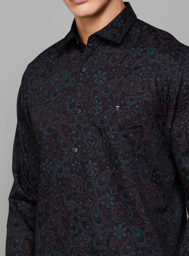 LP SPORT Paisley Printed Slim Fit Shirt