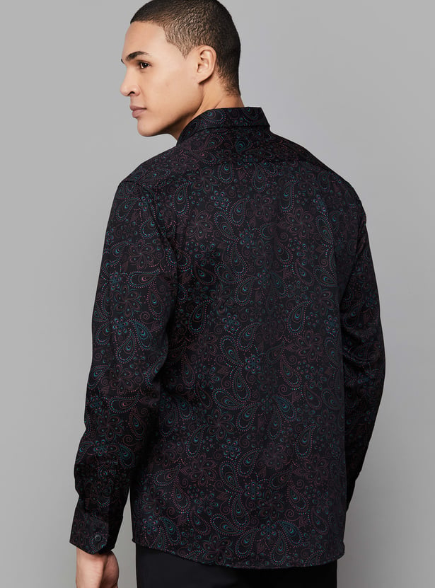 LP SPORT Paisley Printed Slim Fit Shirt