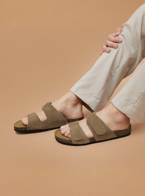 CODE Textured Sandals