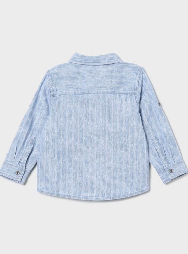 JUNIORS Boys Striped Shirt