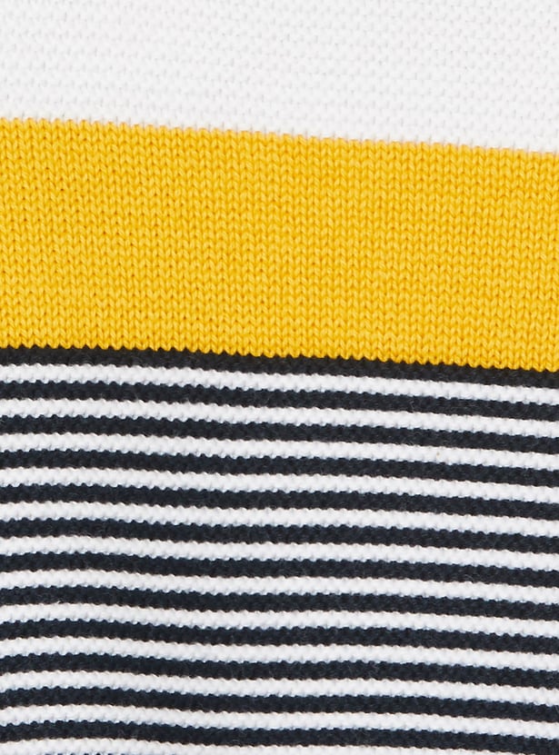 JUNIORS Boys Striped Sweater