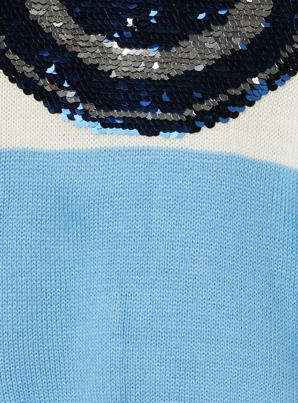 FAME FOREVER Boys Colourblocked Sweater