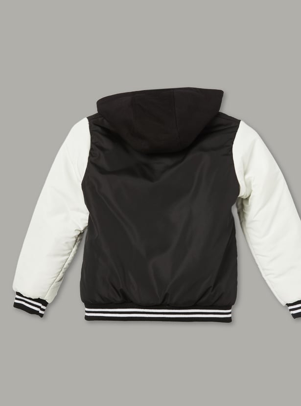FAME FOREVER Boys Colourblock Bomber Jacket