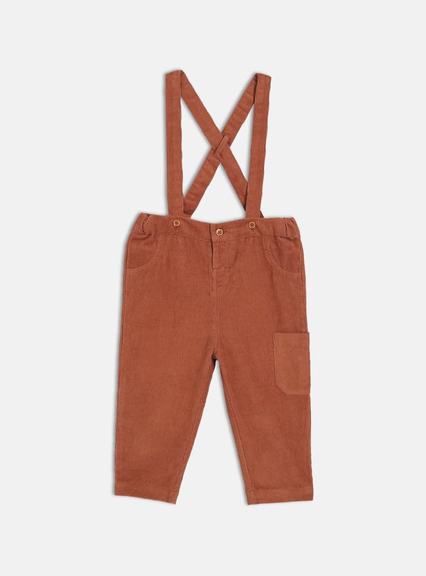 FS MINI KLUB Boys Corduroy Dungarees with Shirt