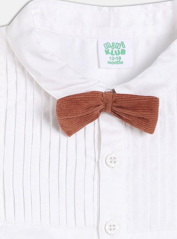 FS MINI KLUB Boys Corduroy Dungarees with Shirt