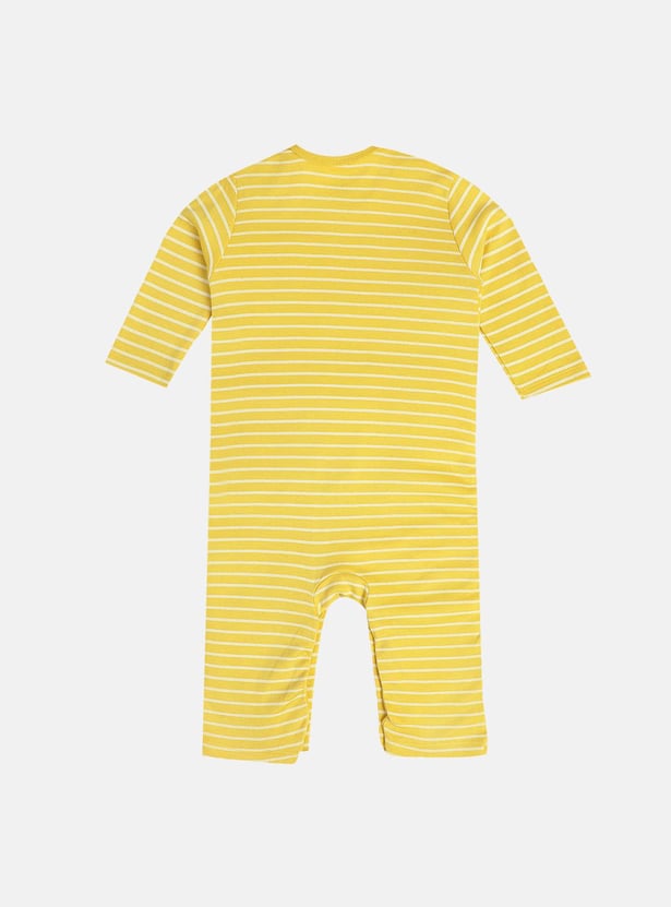 FS MINI KLUB Boys Striped Romper