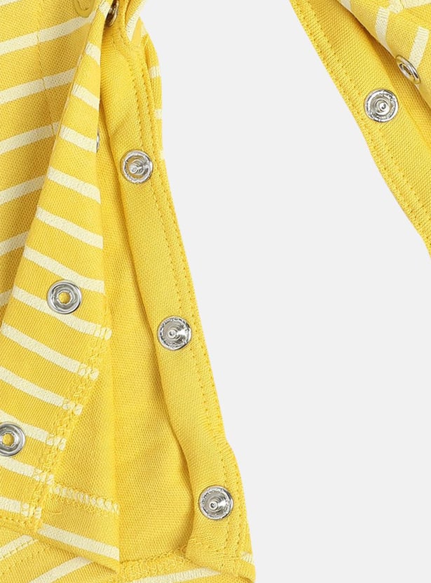 FS MINI KLUB Boys Striped Romper
