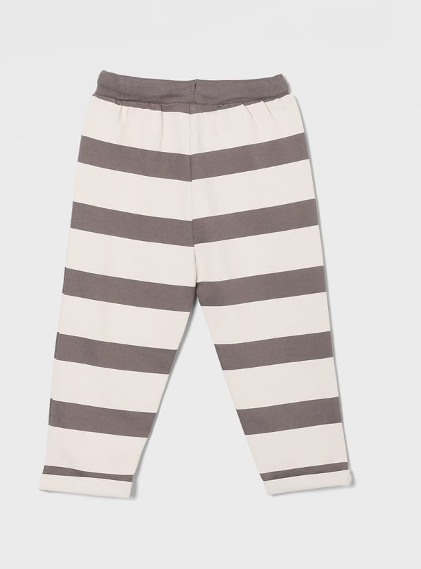 FS MINI KLUB Boys Bear Applique T-shirt with Pants