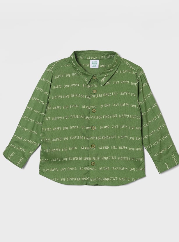 FS MINI KLUB Boys Printed Shirt