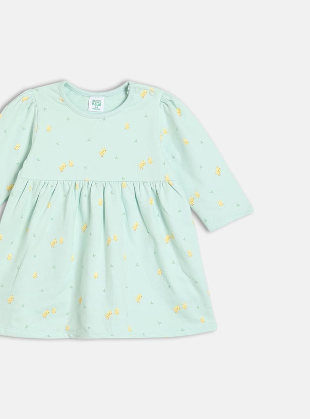 FS MINI KLUB Girls Printed A-line Dress - Pack of 2