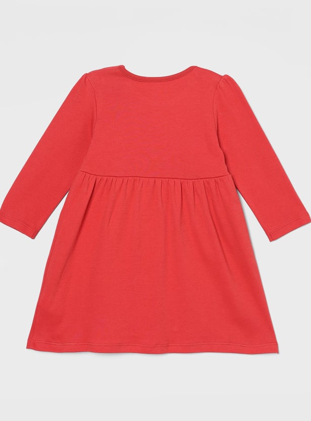 FS MINI KLUB Girls Printed A-line Dress - Pack of 2